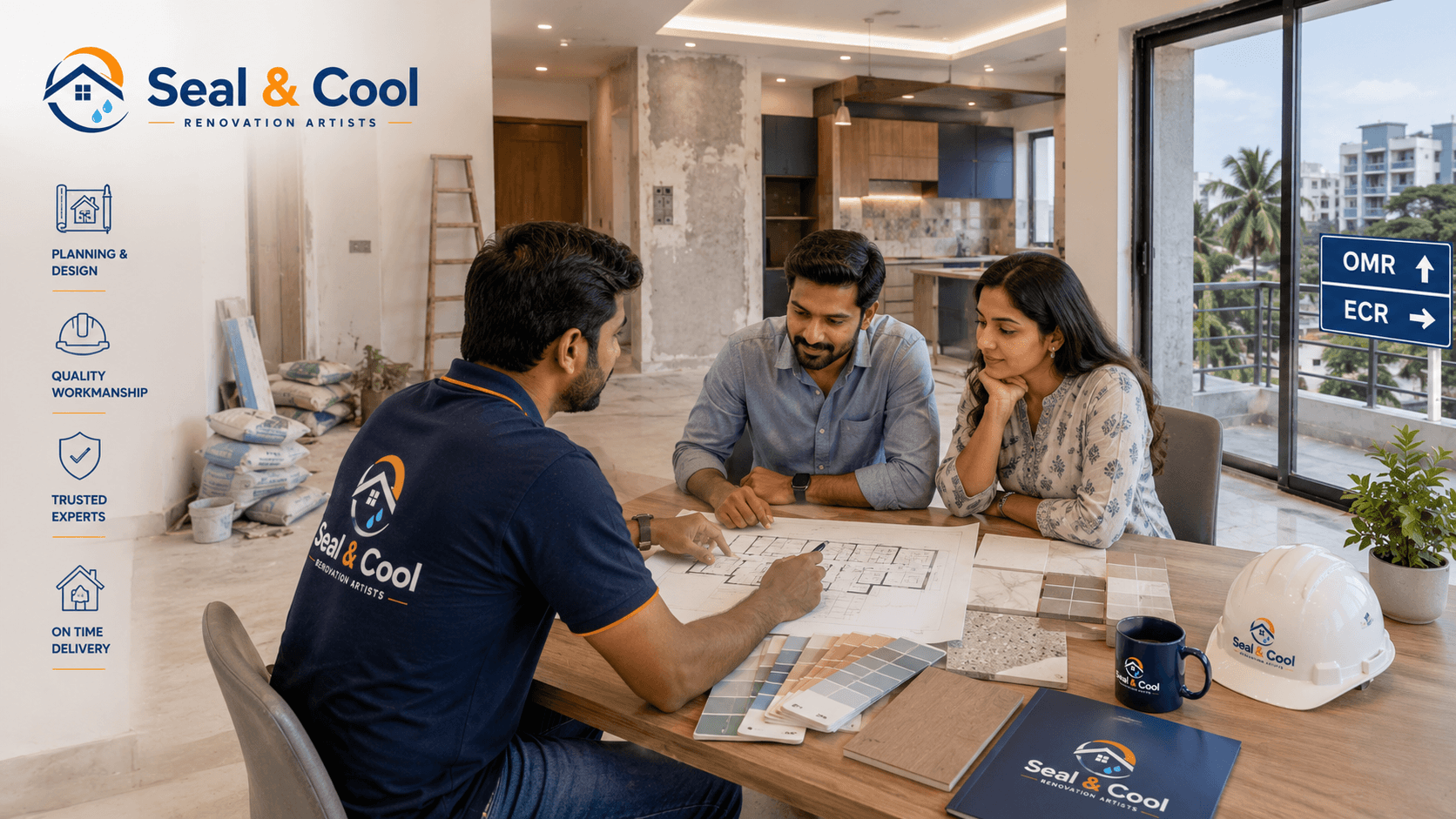 Seal & Cool renovation planning for an OMR or ECR home